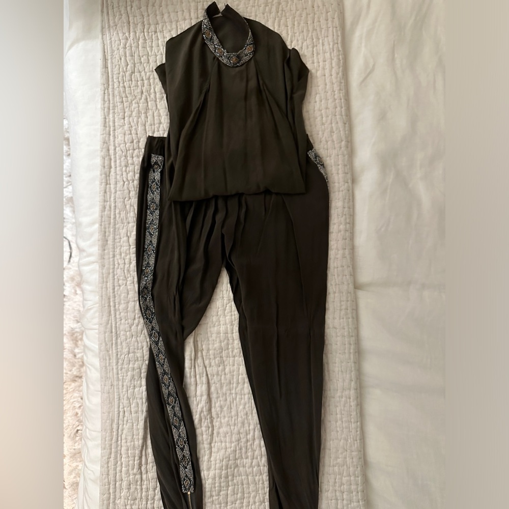Haute Hippie suede set